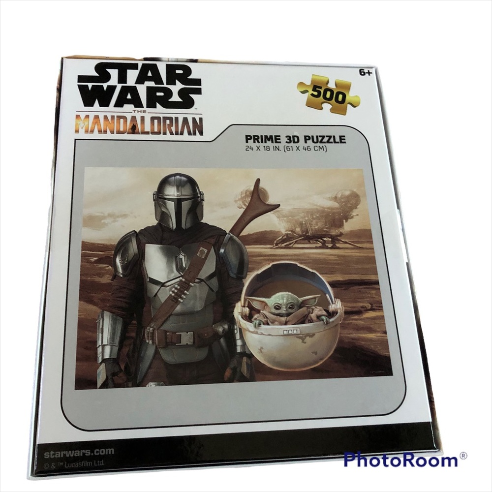 Star Wars The Mandalorian Prime 3D Puzzle 500 Pieces. Sealed/ New in Box - Picture 7 of 9